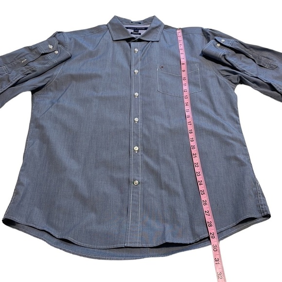 Tommy Hilfiger Dress Shirt - Size Large - Picture 6 of 8